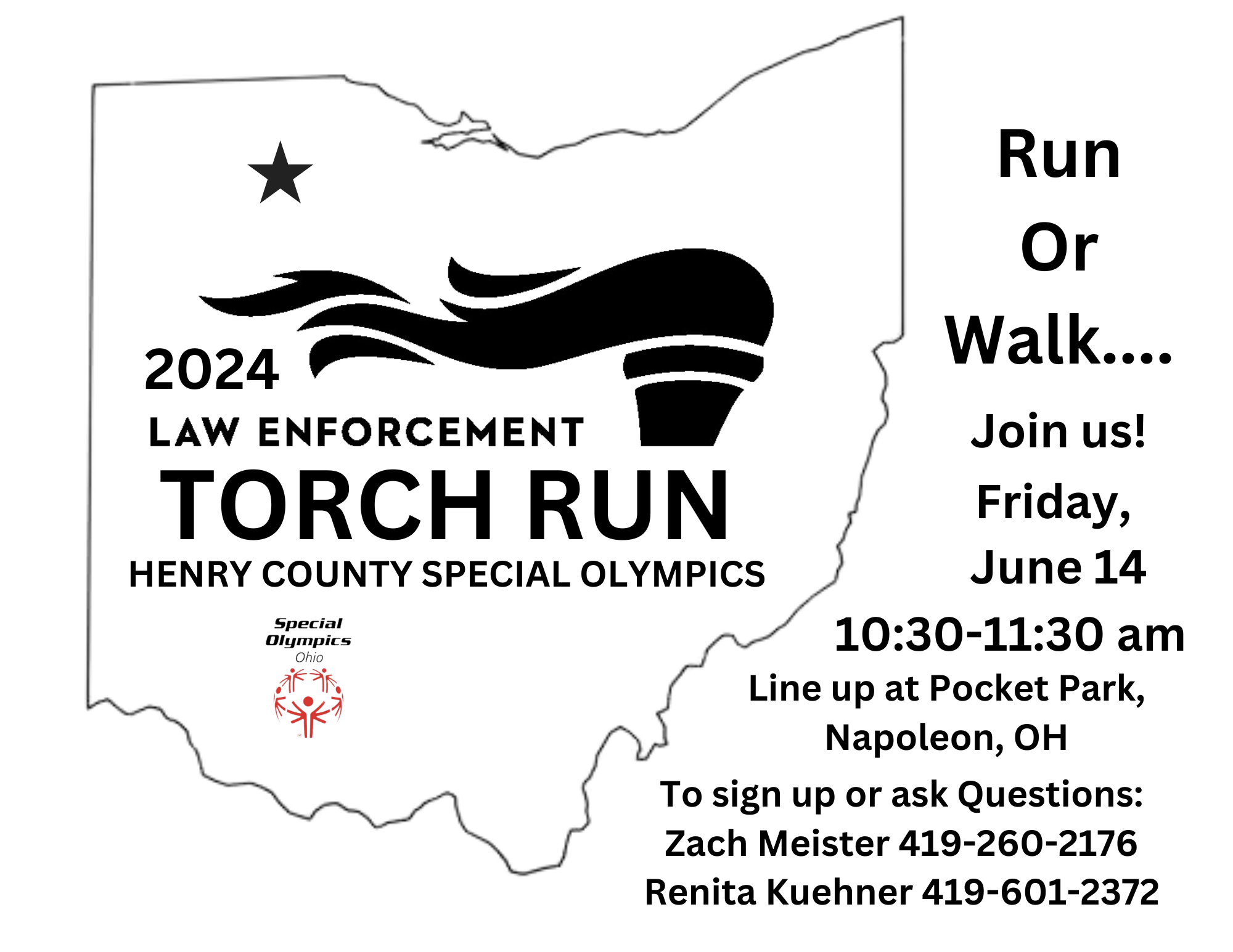 Torch Run/Walk Kicks Off Special Olympics in Henry County – River Rat ...