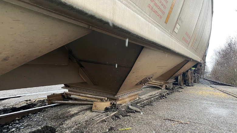 Hamler Train Derailment